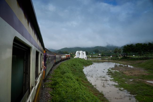 Per Zug nach ChiangMai