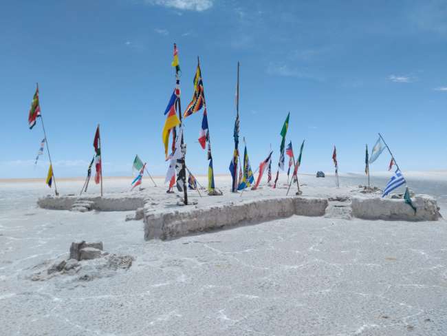 Bolivian salt flats