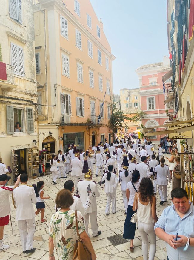 Life in Corfu Town