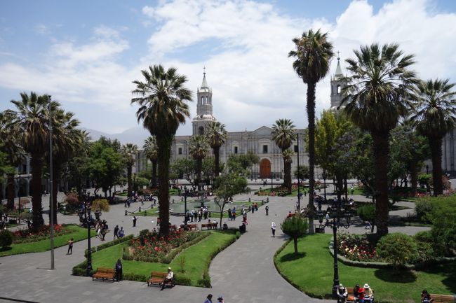 Zentralplatz in Arequipa