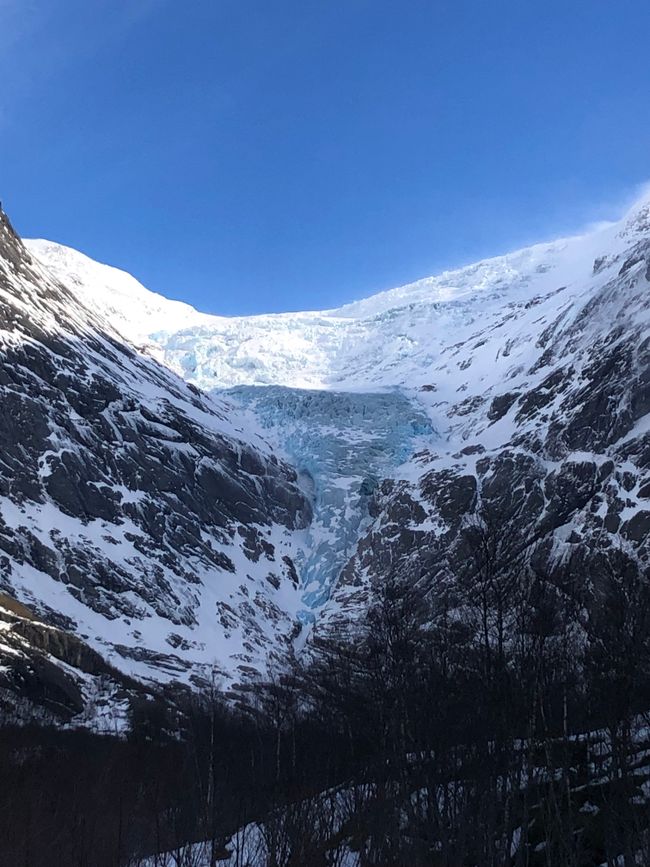 Auf dem Weg zum Jostedal-Gletscher