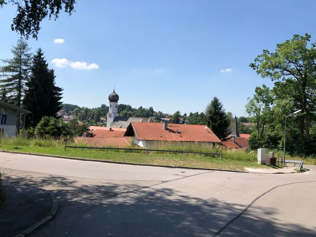 View of Gmund from behind