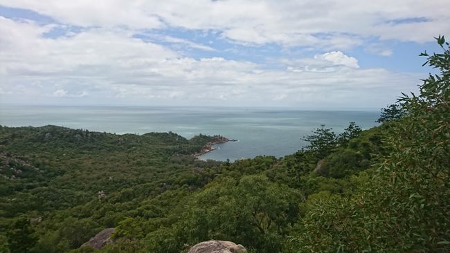 View from the lookout on Florence Bay
