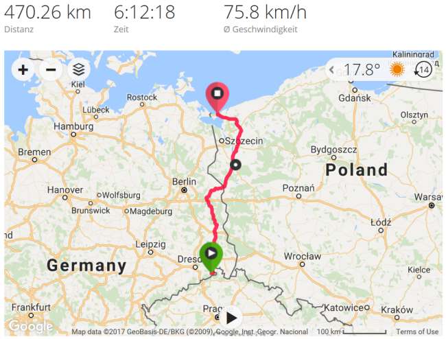 Day 2 - Through Germany and Poland