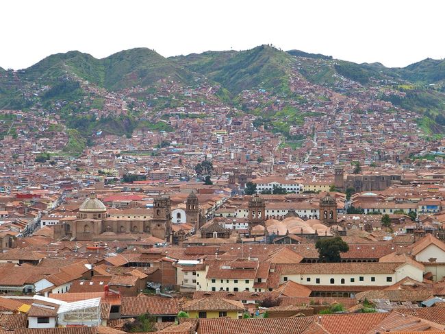 Blick über Cusco