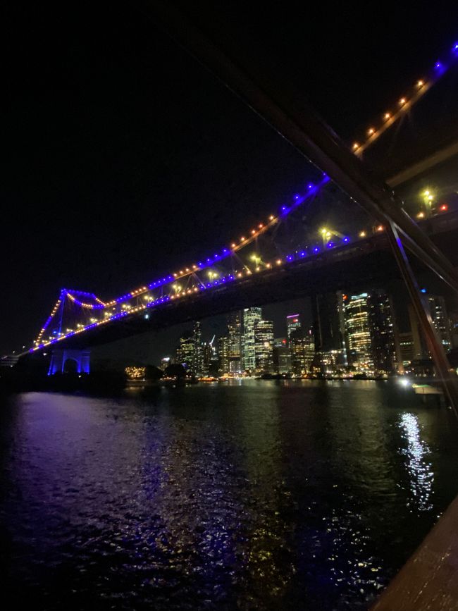 View of the Story Bridge from Felons Brewing