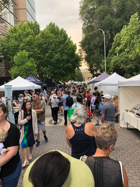 Salamanca Markt in Hobart