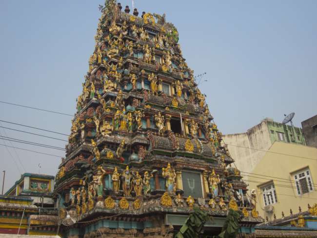 Indische Tempel in Yangon
