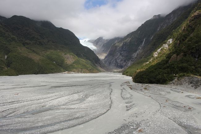 Weg zum Franz Josef Gletscher
