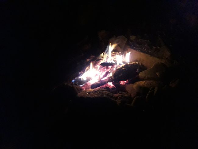 a little campfire