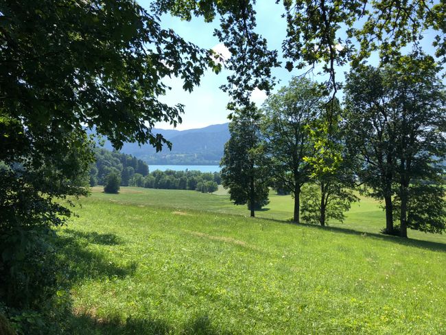 View of Lake Tegernsee