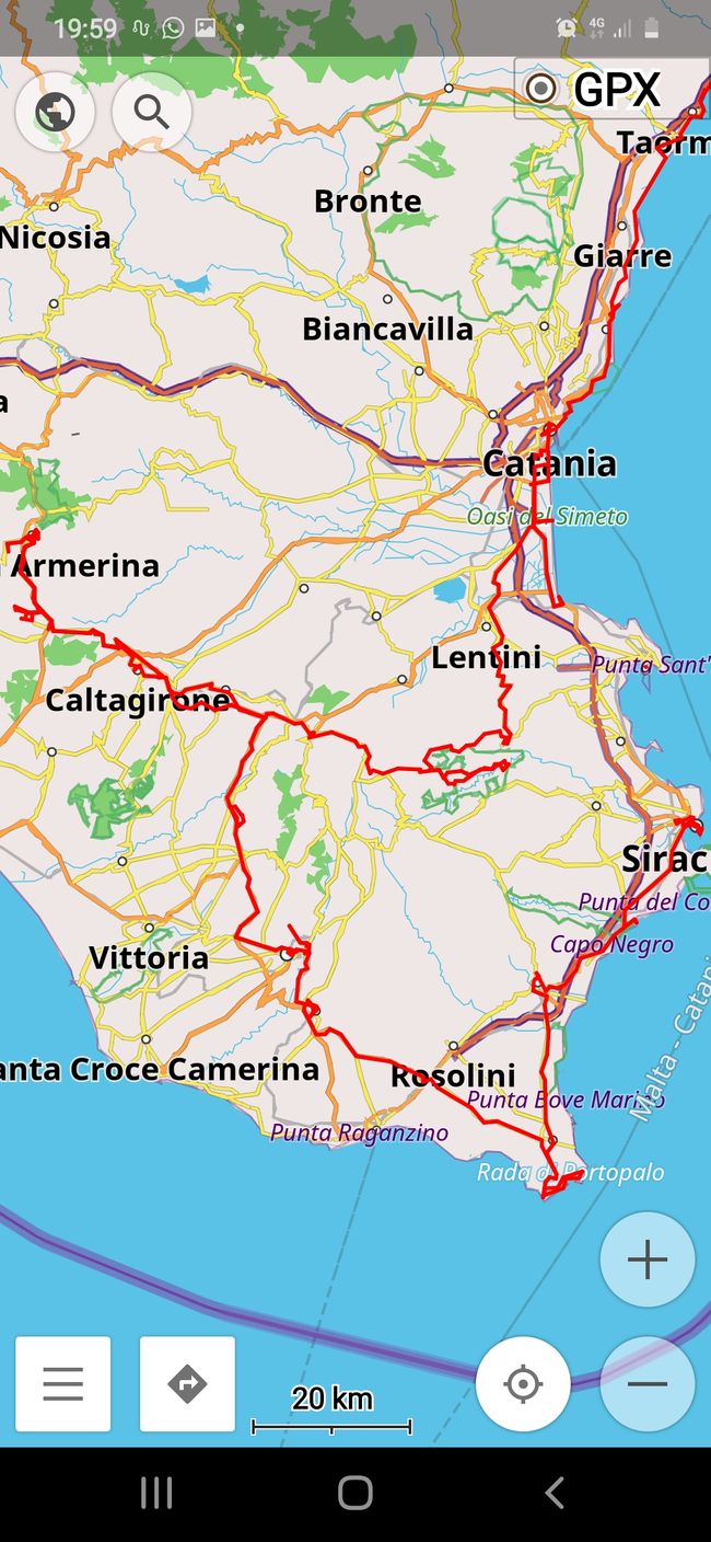 Meine Auto-Tour im Südosten von Sizilien 