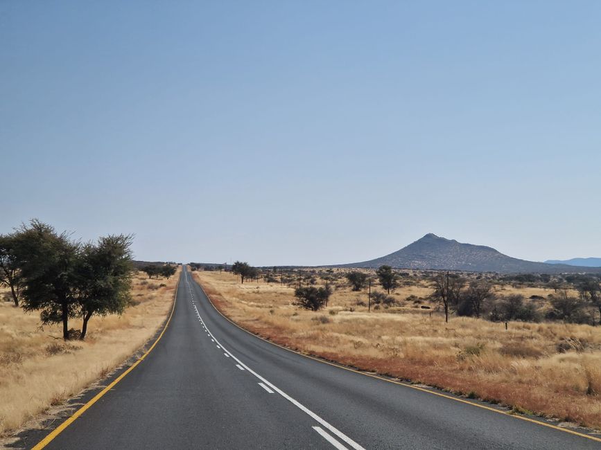 4120 km through Namibia