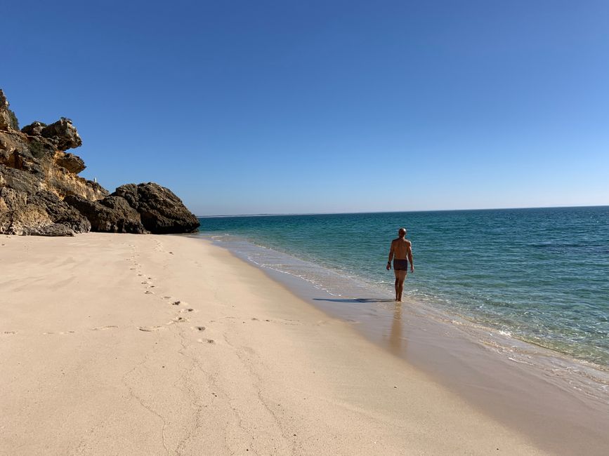 Und Portugals schönster Strand