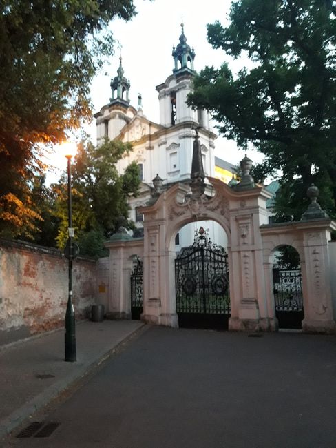 Kirche mit sehr langem Namen in Krakau