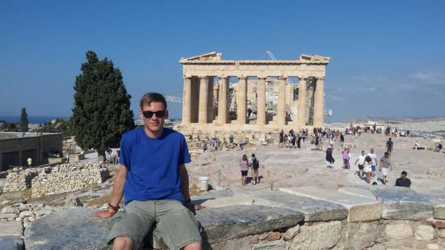Auf der Akropolis