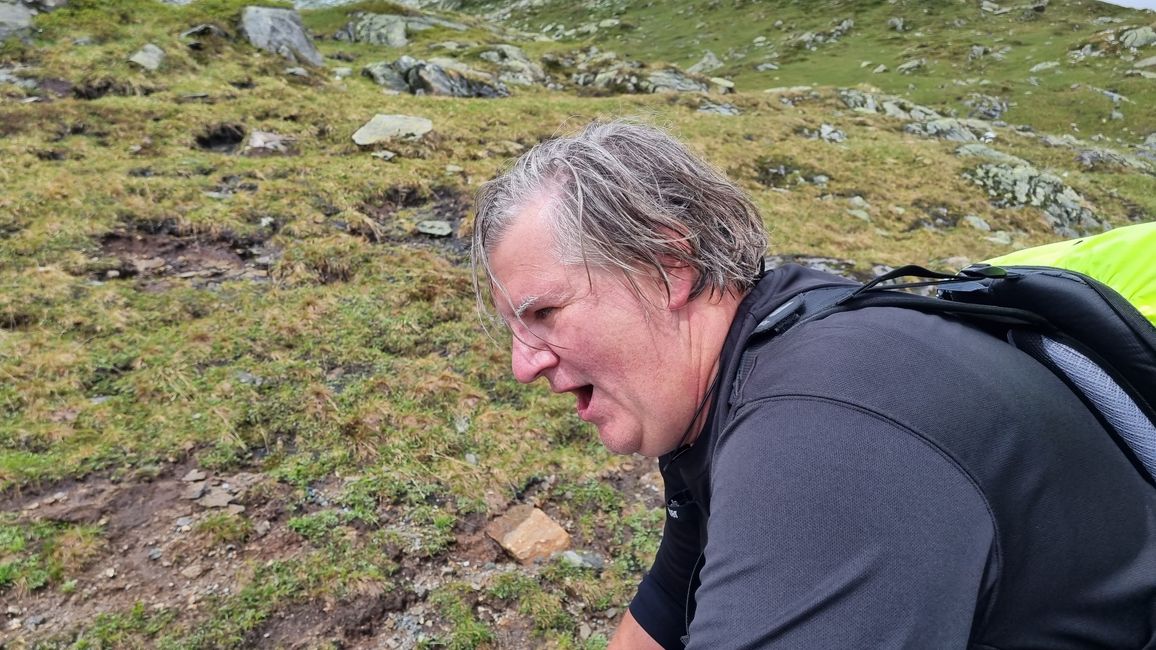 Und heute geht,s auf Maighels Hütte