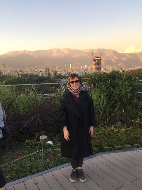 Arriving in Tehran
