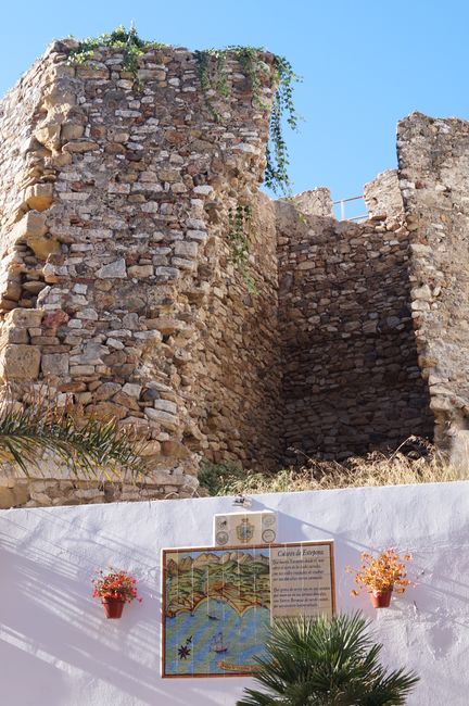 Alte Stadtmauer in Estepona 