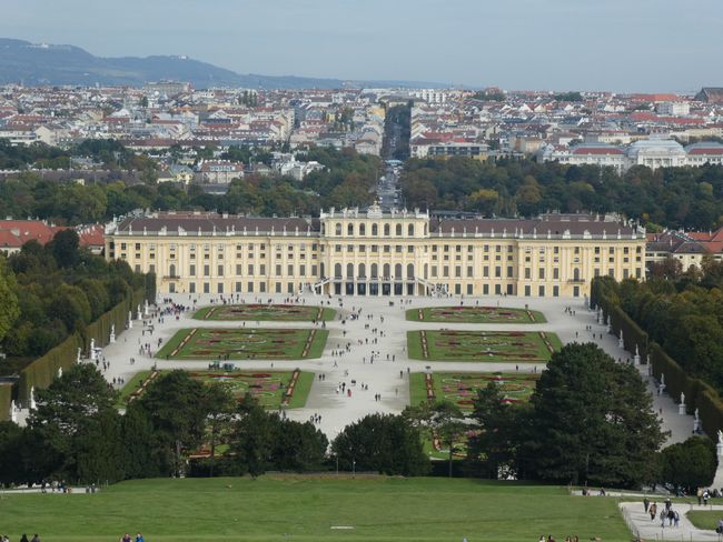 Viedeň – zámok Schönbrunn