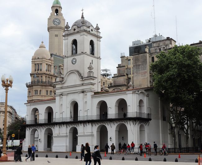 Cabildo - former town hall at Plaza de Mayo
