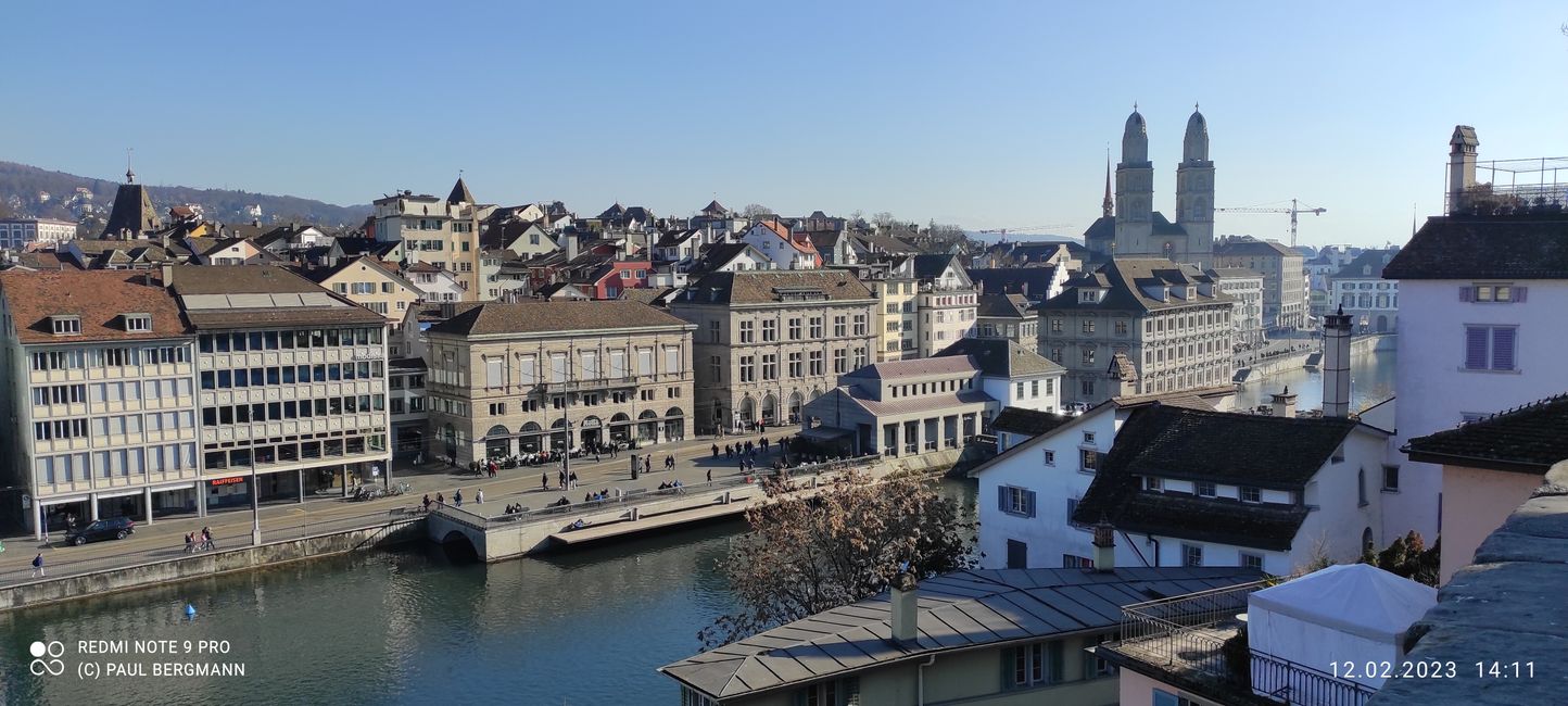 Zurich in Switzerland - something special for me too!