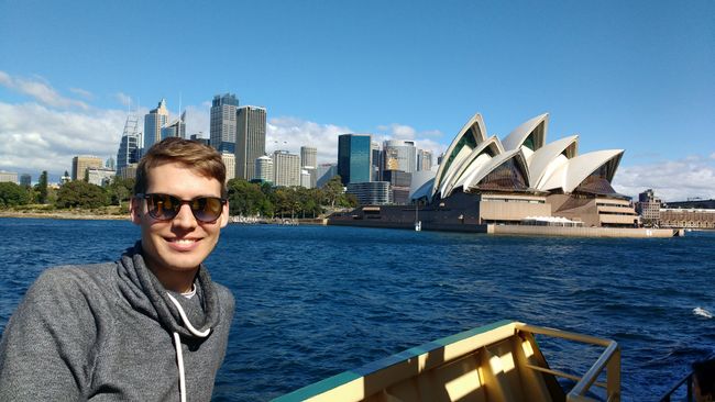 Ferry in Sydney Harbour