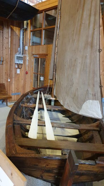 Boat in the museum