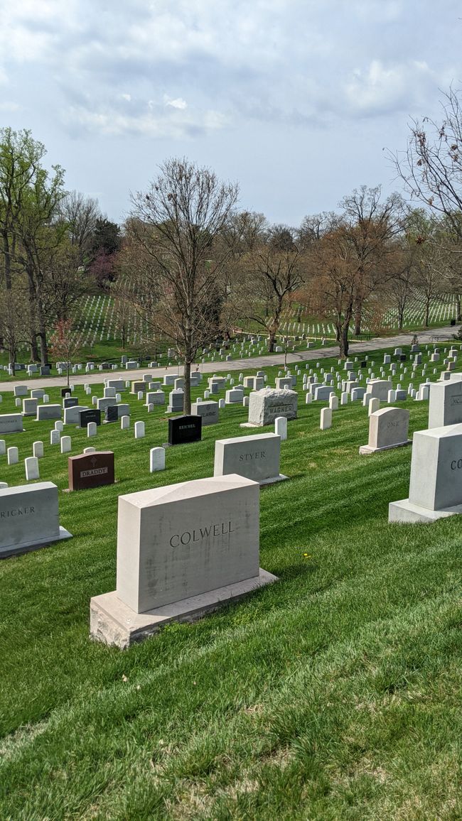 Day 5: Arlington Cemetery - The View - Library of Congress…