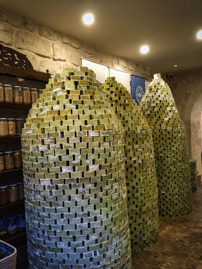 There is no shortage of fragrant soap in Mardin. It can be purchased almost everywhere there.