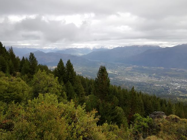 Rainy hike to Mount Piltriquitron (the highest mountain in El Bolsón, 2260m)