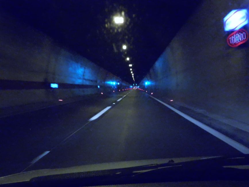 Several tunnels to pass through