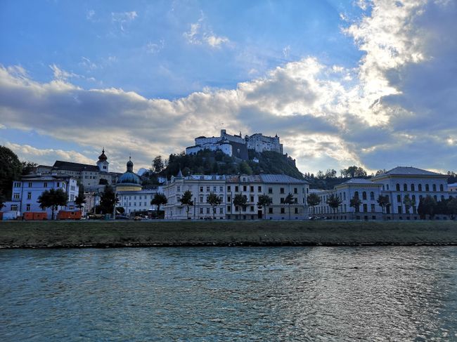 Salzburg: die Burg von Hohensalzburg
