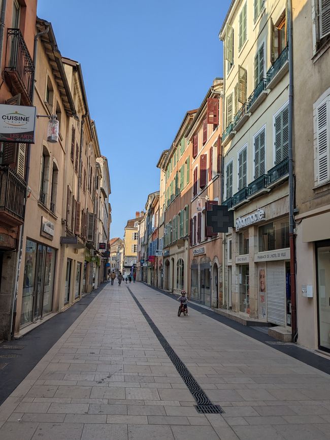 The alleys of Mâcon