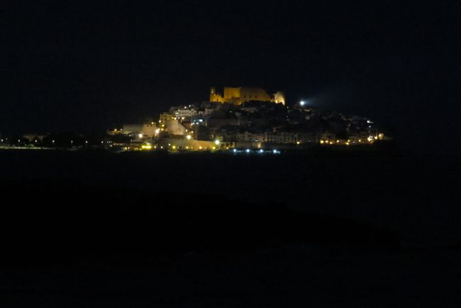 Peñiscola by night