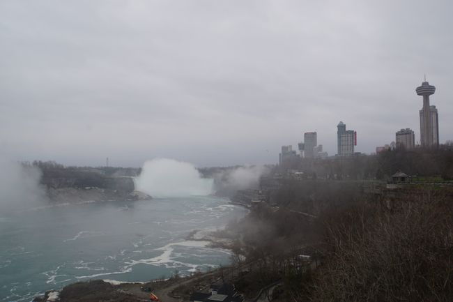 The Niagara Falls and Goodbye East Coast