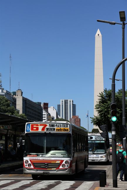 Ein letztes Mal schlendern durch die argentinische Hauptstadt