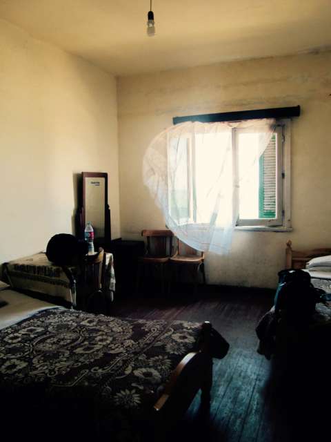 Our room in the hostel