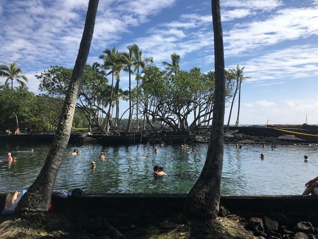 Hot Ponds, Tide Pools and Mauna Kea
