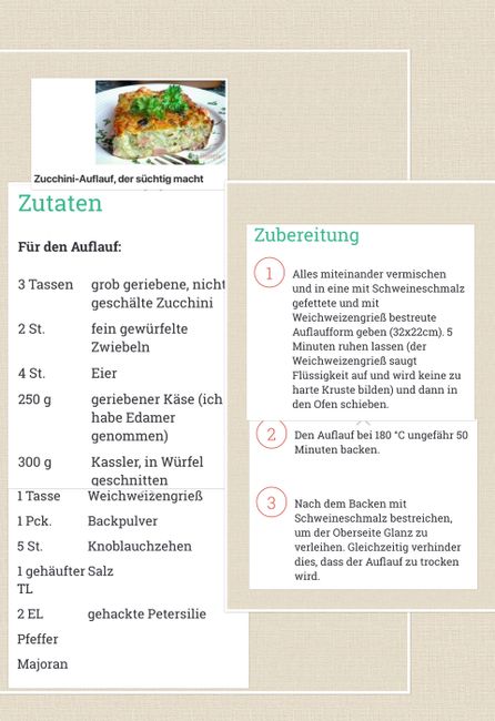 31 July Zucchini casserole that is addictive