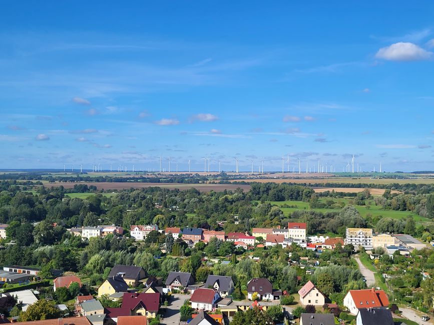 Prenzlau from above