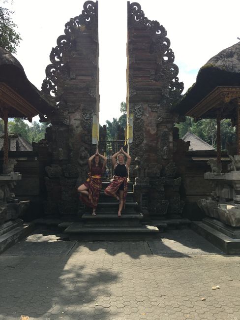 Arrival in Ubud
