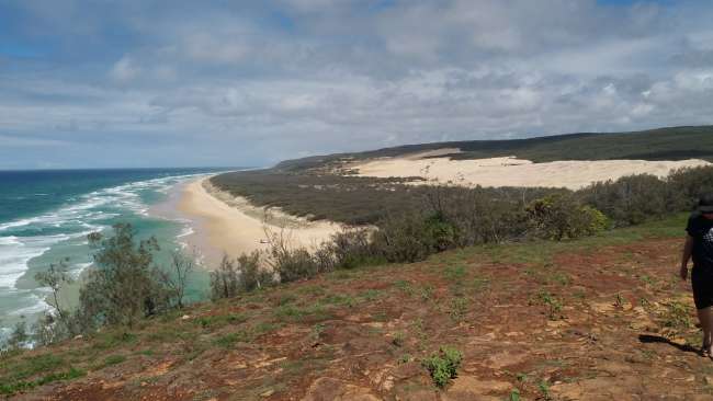 Fraser Island - the disappointing Pinnacles
