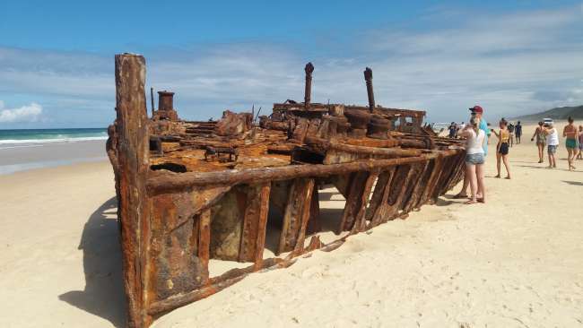 Fraser Island - Maheno Shipwreck