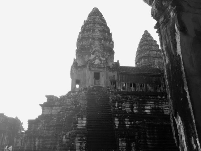 Angkor Wat, die typische Lotusknospe
