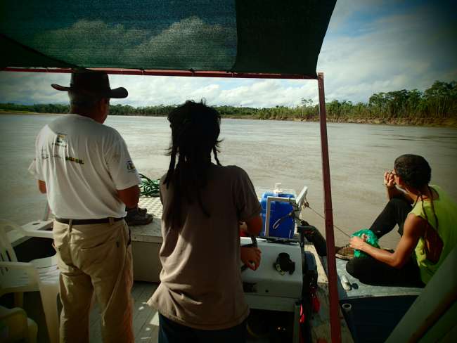 The Amazon of Bolivia and the adventures with Capi our captain