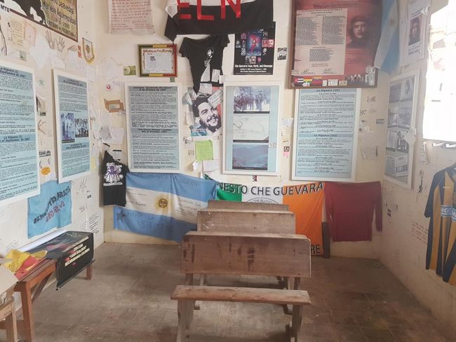 Schulhaus von La Higuera: hier wurde Che gefangengehalten und schliesslich hingerichtet