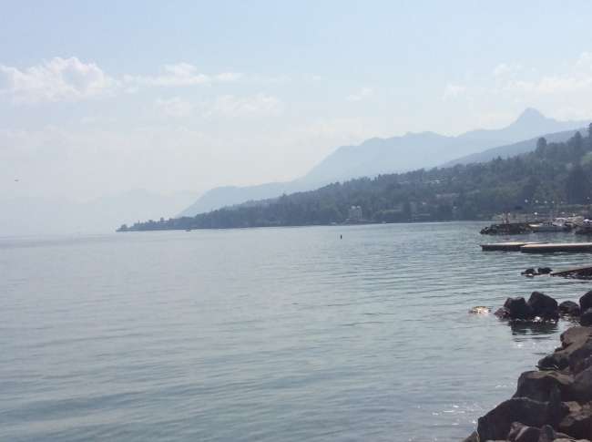 Lac Leman (Lausanne, Switzerland) 6th July 2015