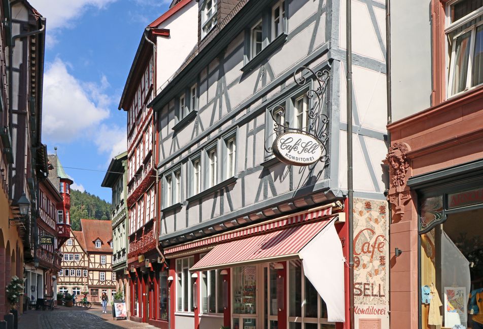 MILTENBERG - 2nd station of the journey through the Main and Tauber Valley