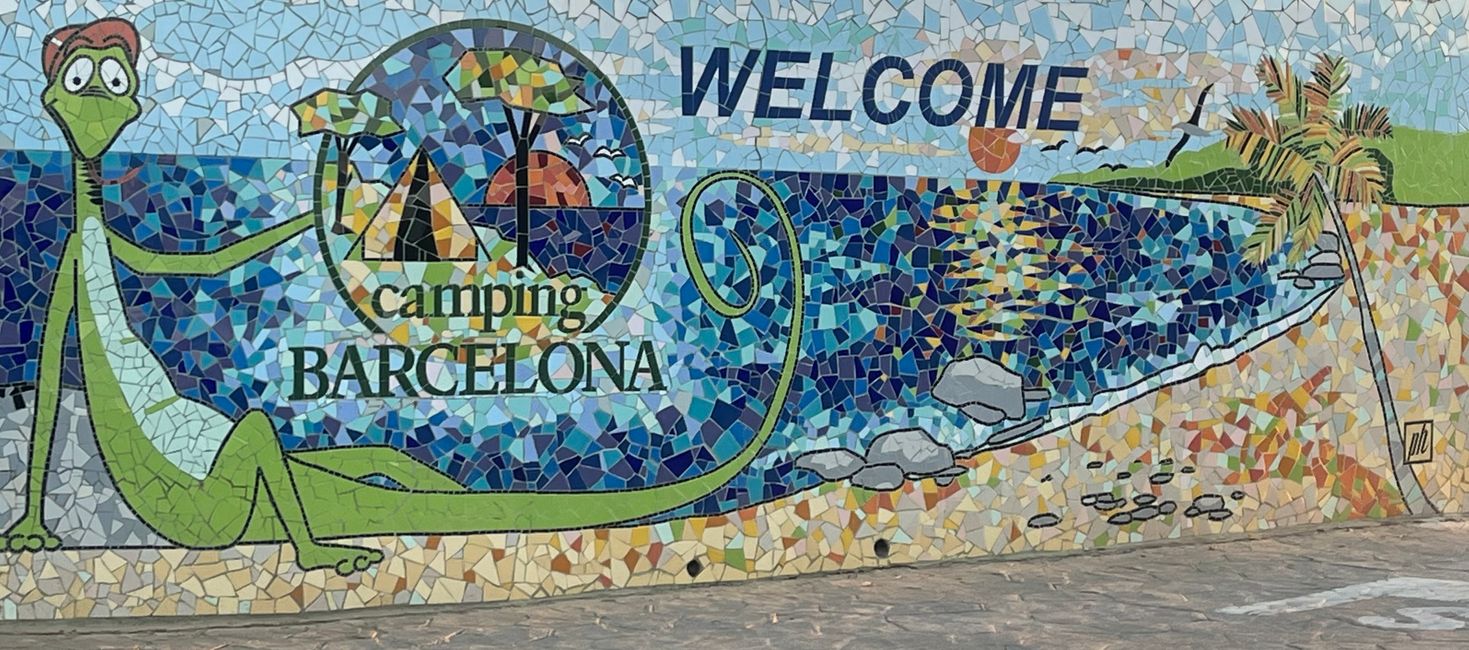 Sehr guter Campingplatz ca 35 km von Barcelona entfernt